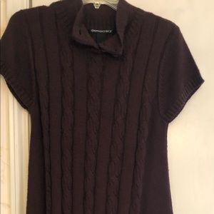 Brown Short-sleeve Democracy Dress